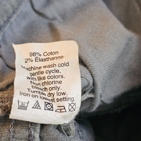 Madewell Jeans Womans 25 Olive Green Skinny Skinny Denim Pant Jeggings 26x27 - Picture 9 of 11